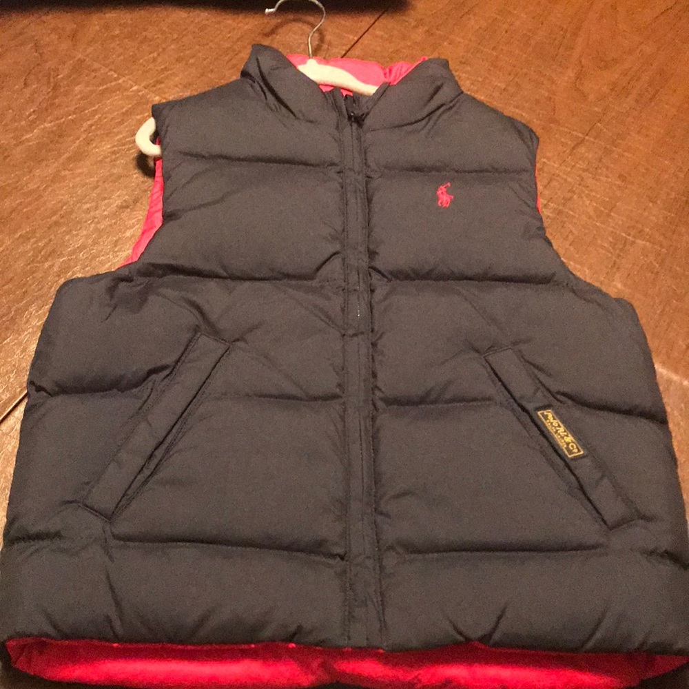 Brand new REVERSIBLE polo Ralph Lauren boy vest 4